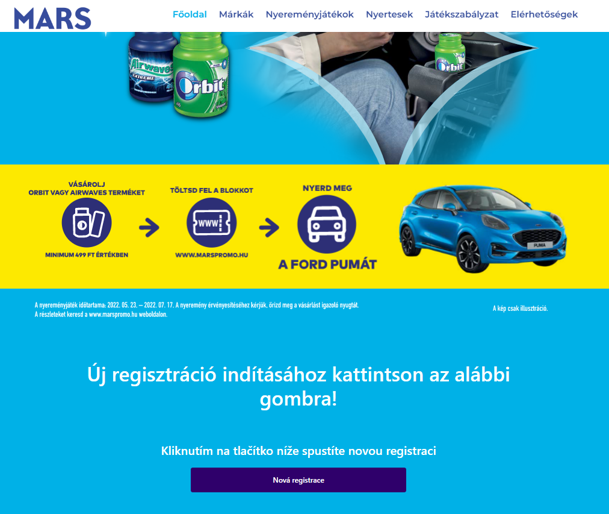 Mars Promo Site